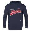 Minnesota Twins Levelwear Relay 2.0 Retro Pullover Hoodie - Navy - Front View