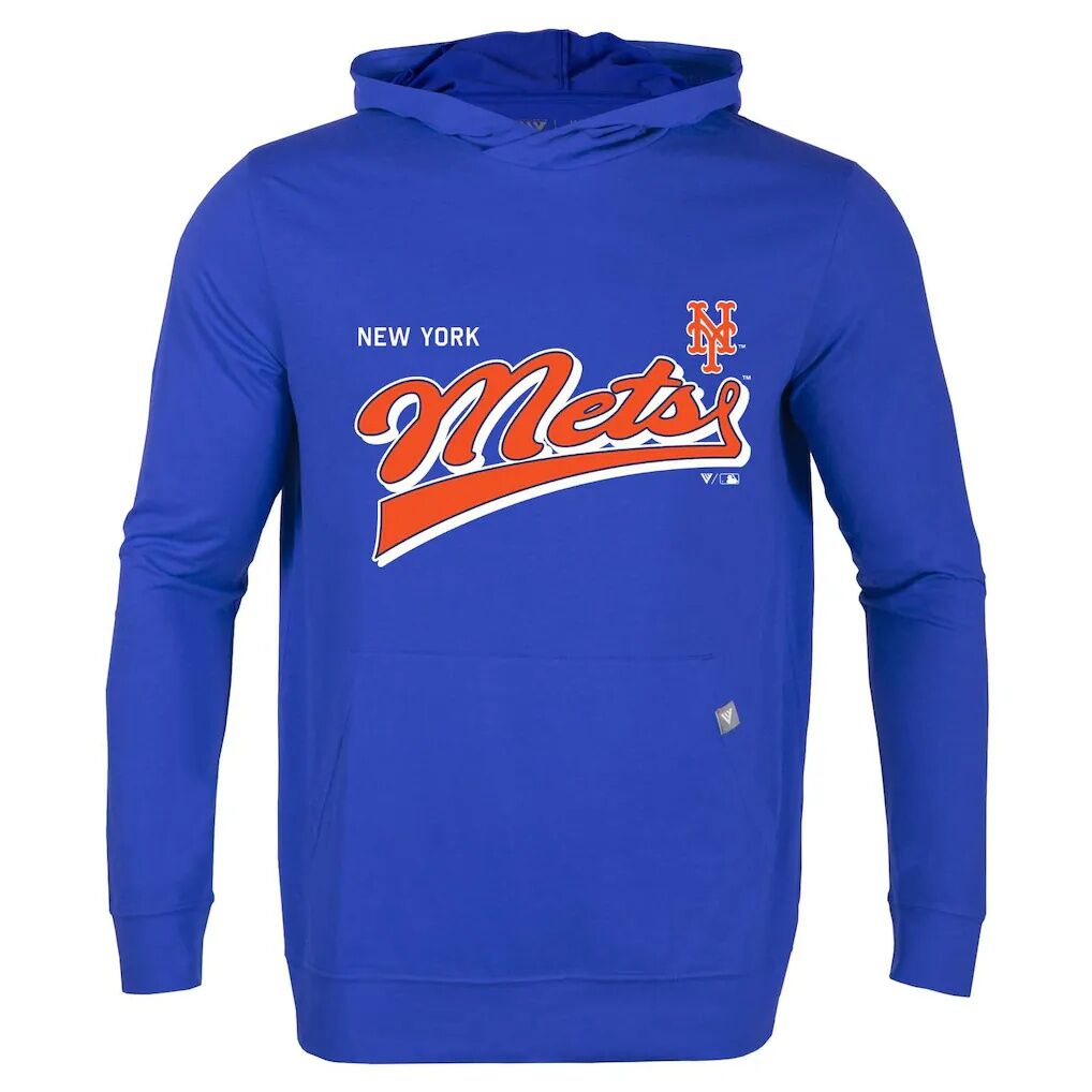 New York Mets Levelwear  Relay 2.0 Retro Pullover Hoodie - Royal