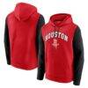 Houston Rockets Fashion7 Scorer Pullover Hoodie - Red - Front View