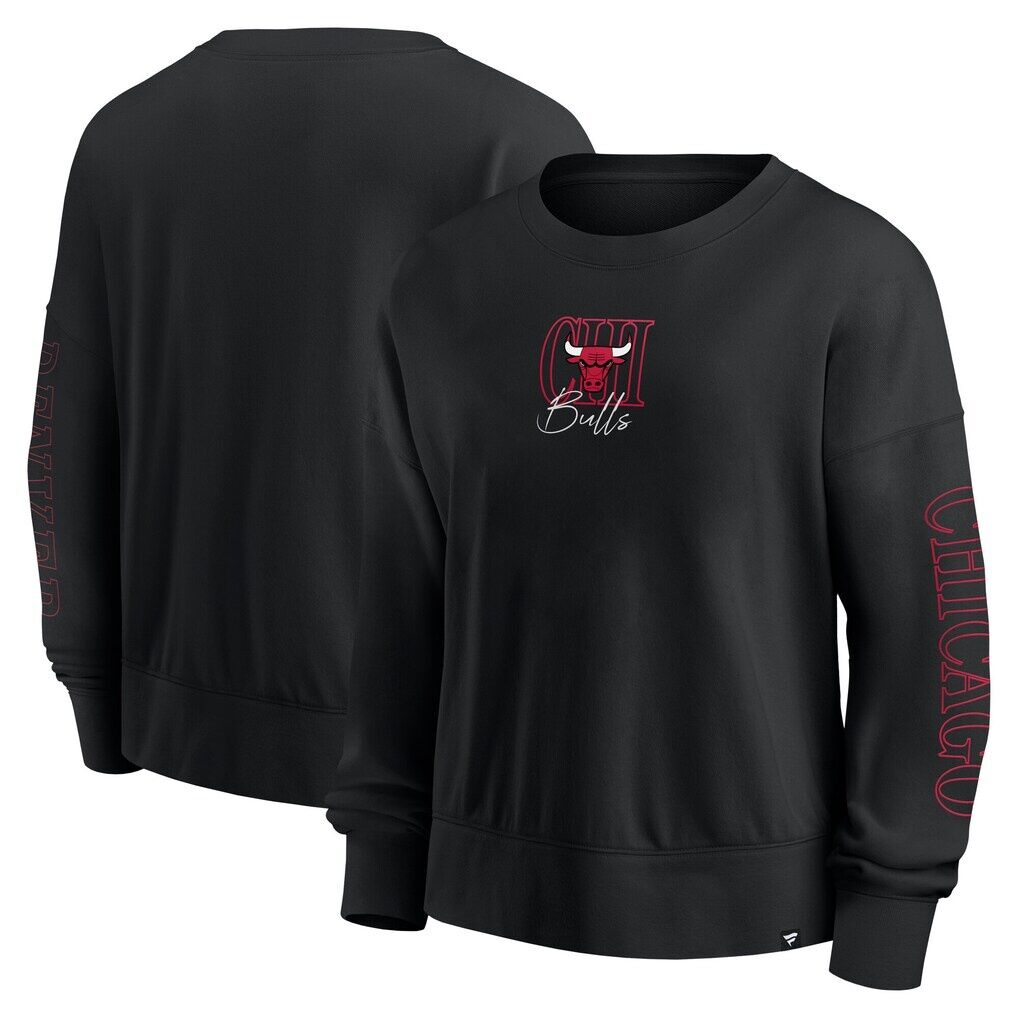 Chicago Bulls Fashion7 Women’s Oversized Game Day Pullover Sweatshirt