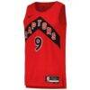 RJ Barrett Toronto Raptors Nike Unisex Swingman Player Jersey - Red - Side View