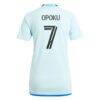 Kwadwo Opoku CF Montreal adidas Women's 2024 La Main Replica Player Jersey - Light Blue - - Detail View