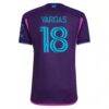 Kerwin Vargas Charlotte FC adidas 2023 Crown Jewel Kit Authentic Player Jersey - Purple - Detail View