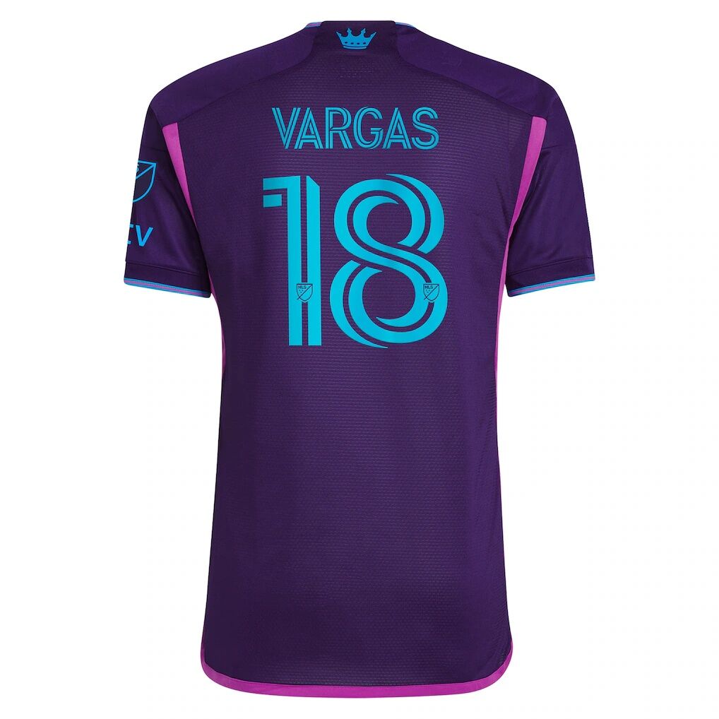Kerwin Vargas Charlotte FC adidas 2023 Crown Jewel Kit Authentic Player Jersey