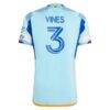 Sam Vines Colorado Rapids adidas 2024 New Day Kit Authentic Player Jersey - - Detail View