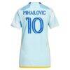 Djordje Mihailovic Colorado Rapids adidas Women's 2024 New Day Kit Replica Player Jersey - - Detail View