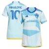 Djordje Mihailovic Colorado Rapids adidas Women's 2024 New Day Kit Replica Player Jersey - - Front View