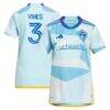 Sam Vines Colorado Rapids adidas Women's 2024 New Day Kit Replica Player Jersey - - Front View