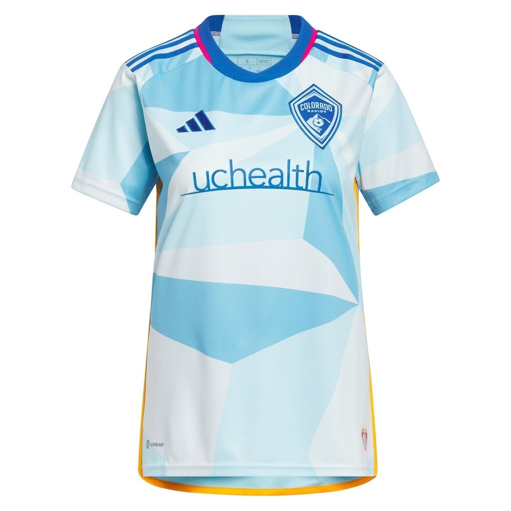 Sam Vines Colorado Rapids adidas Women's 2024 New Day Kit Replica Player Jersey - Light Blue