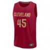 Donovan Mitchell Cleveland Cavaliers Fanatics Youth Fast Break Player Jersey - Icon Edition - - Back View