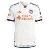 Matt Miazga FC Cincinnati adidas 2024 The Canvas Kit Authentic Player Jersey - White - Side View