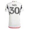 Maarten Paes FC Dallas adidas 2024 Burn Baby Burn Authentic Player Jersey - White - Detail View