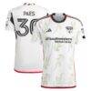 Maarten Paes FC Dallas adidas 2024 Burn Baby Burn Authentic Player Jersey - White - Front View