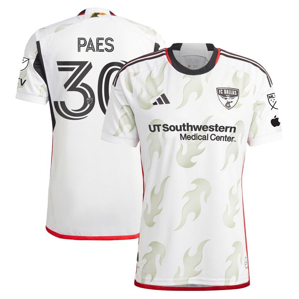 Maarten Paes FC Dallas adidas 2024 Burn Baby Burn Authentic Player Jersey