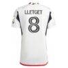 Sebastian Lletget FC Dallas adidas 2024 Burn Baby Burn Authentic Player Jersey - White - Detail View