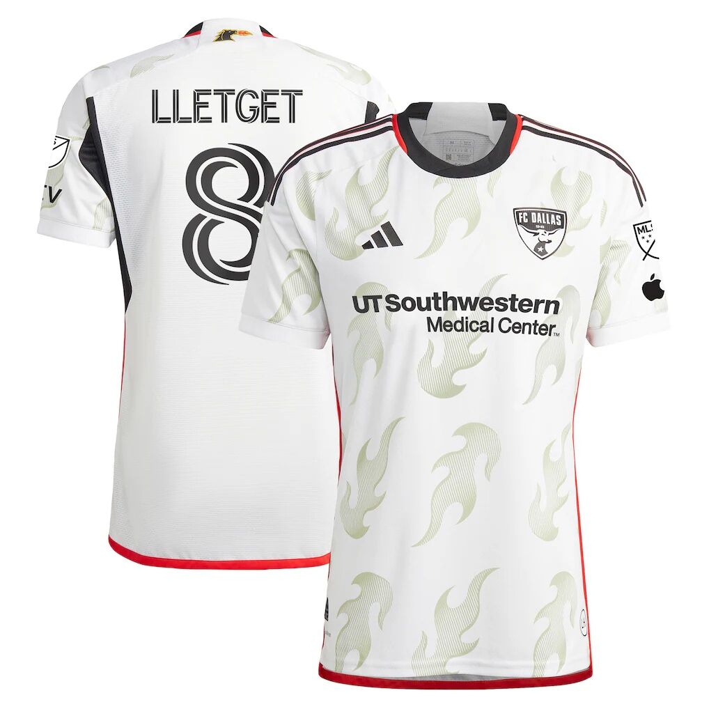 Sebastian Lletget FC Dallas adidas 2024 Burn Baby Burn Authentic Player Jersey