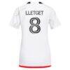 Sebastian Lletget FC Dallas adidas Women's 2024 Burn Baby Burn Replica Player Jersey - White - Detail View