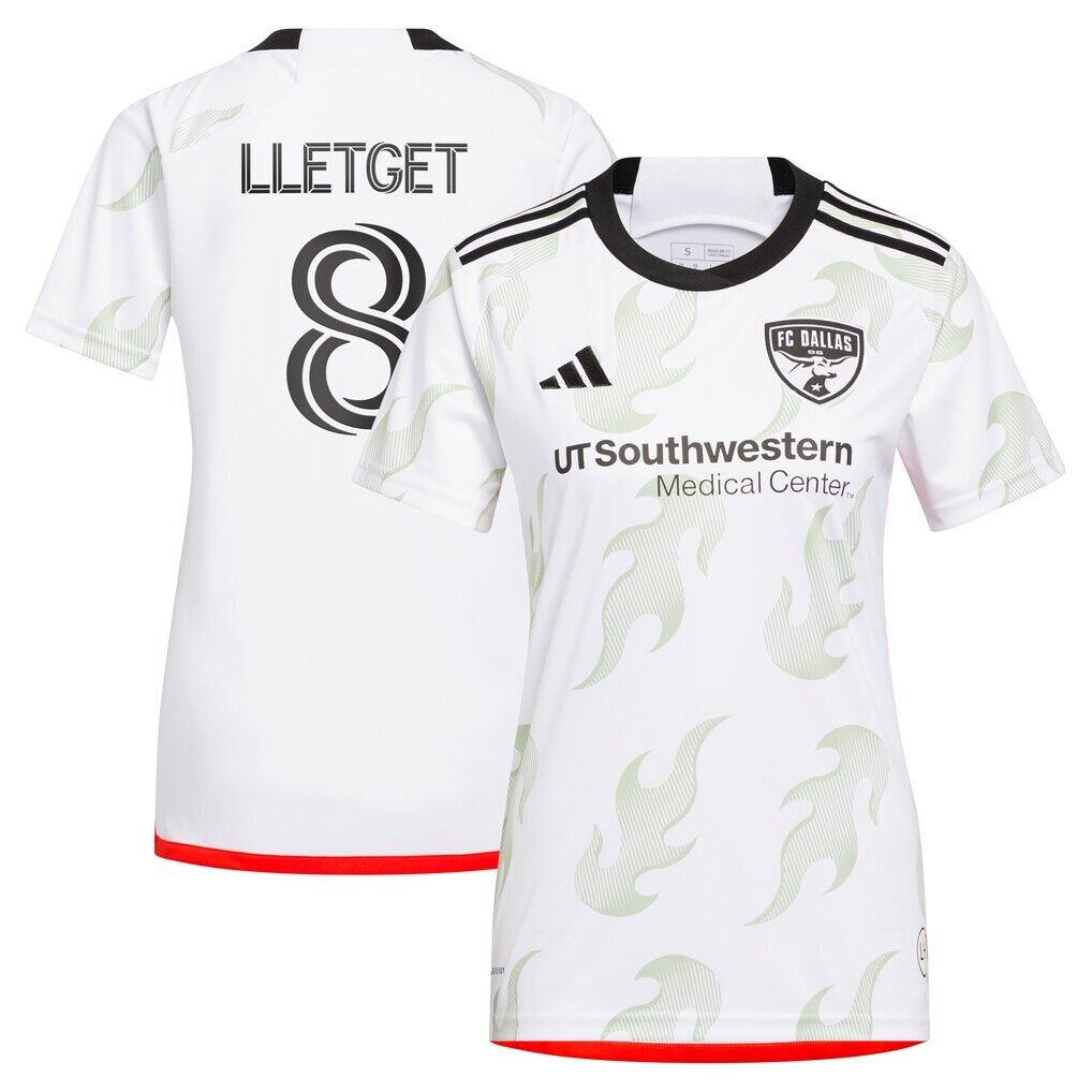 Sebastian Lletget FC Dallas adidas Women's 2024 Burn Baby Burn Replica Player Jersey