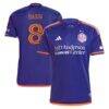 Amine Bassi Houston Dynamo FC adidas 2024 Still Holdin' Authentic Player Jersey - Purple - Front View