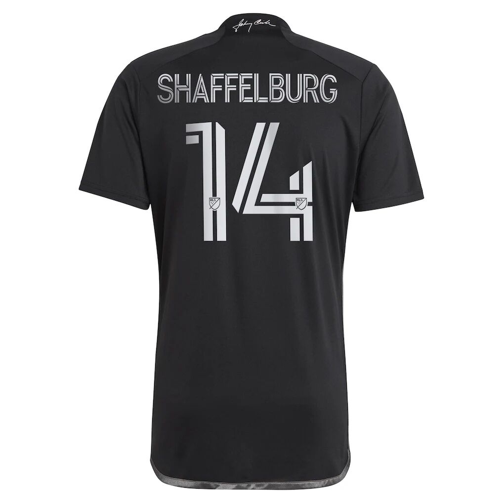 Jacob Shaffelburg Nashville SC adidas 2024 Man In Black Kit Replica Player Jersey