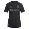 Tyler Boyd Nashville SC adidas Women's 2024 Man In Black Kit Replica Player Jersey - Black - Side View