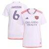 Robin Jansson Orlando City SC adidas Women's 2024 Legacy Kit Replica Player Jersey - Purple - Front View