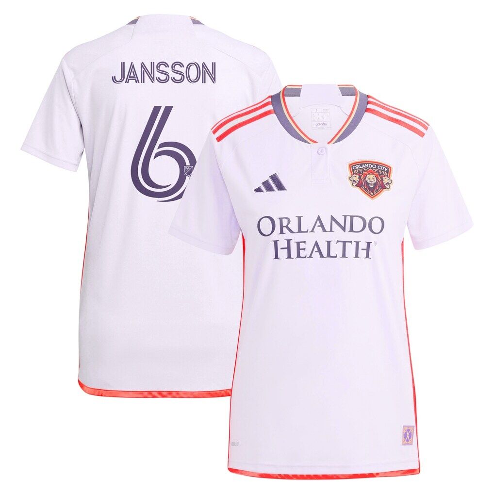Robin Jansson Orlando City SC adidas Women's 2024 Legacy Kit Replica Player Jersey