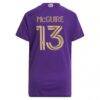 Duncan McGuire Orlando City SC adidas Women's 2024 The Wall Kit Replica Player Jersey - Purple - Detail View