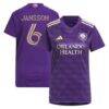 Robin Jansson Orlando City SC adidas Women's 2024 The Wall Kit Replica Player Jersey - Purple - Front View