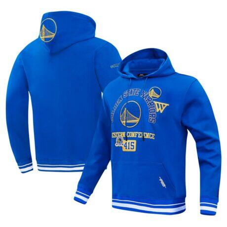 Golden State Warriors Pro Standard Area Code Pullover Hoodie - - Front View