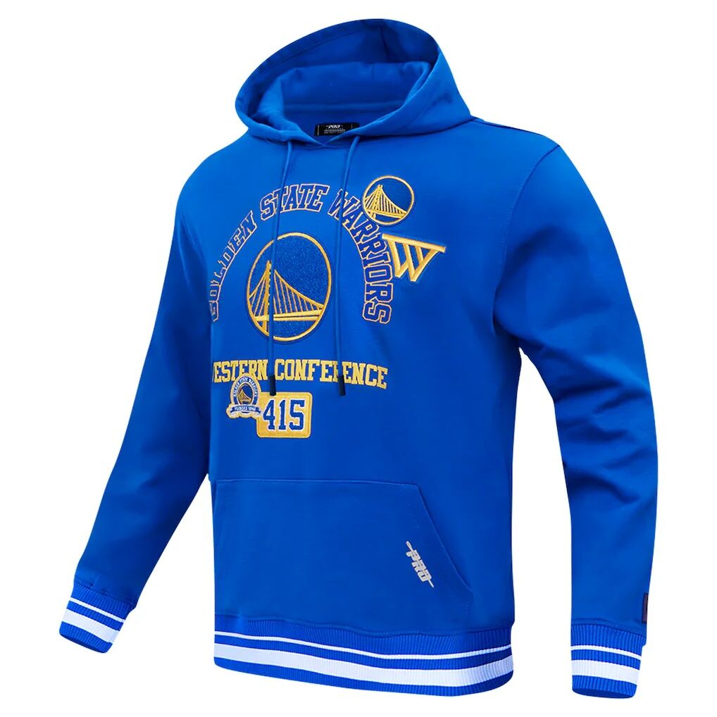 Golden State Warriors Pro Standard Area Code Pullover Hoodie – Royal
