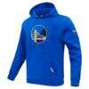 Golden State Warriors Pro Standard Split Logo Pullover Hoodie - - Back View