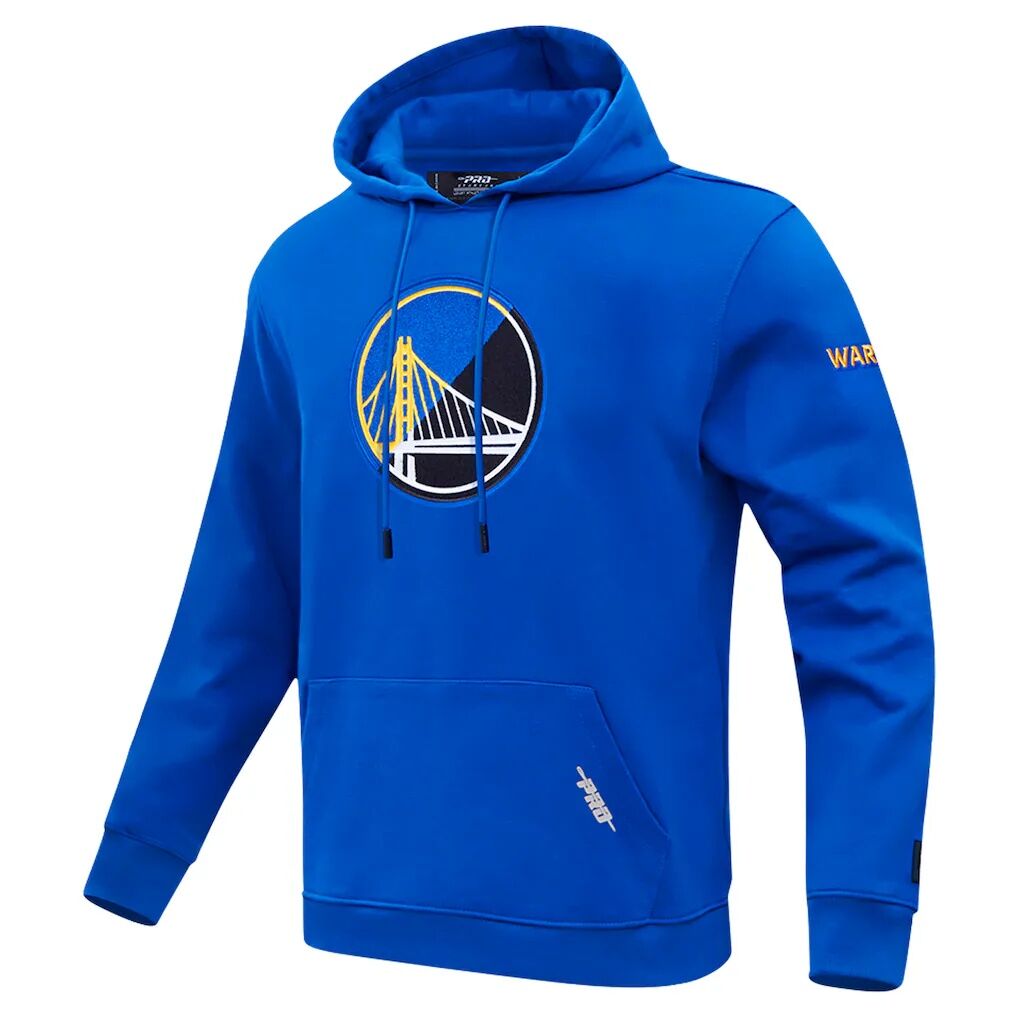 Golden State Warriors Pro Standard Split Logo Pullover Hoodie – Royal
