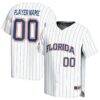 Florida Gators GameDay Greats Unisex NIL Pick-A-Player Baseball Lightweight Jersey - White - Front View