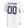 Gonzaga Bulldogs GameDay Greats Unisex NIL Pick-A-Player Baseball Lightweight Jersey - White - Detail View