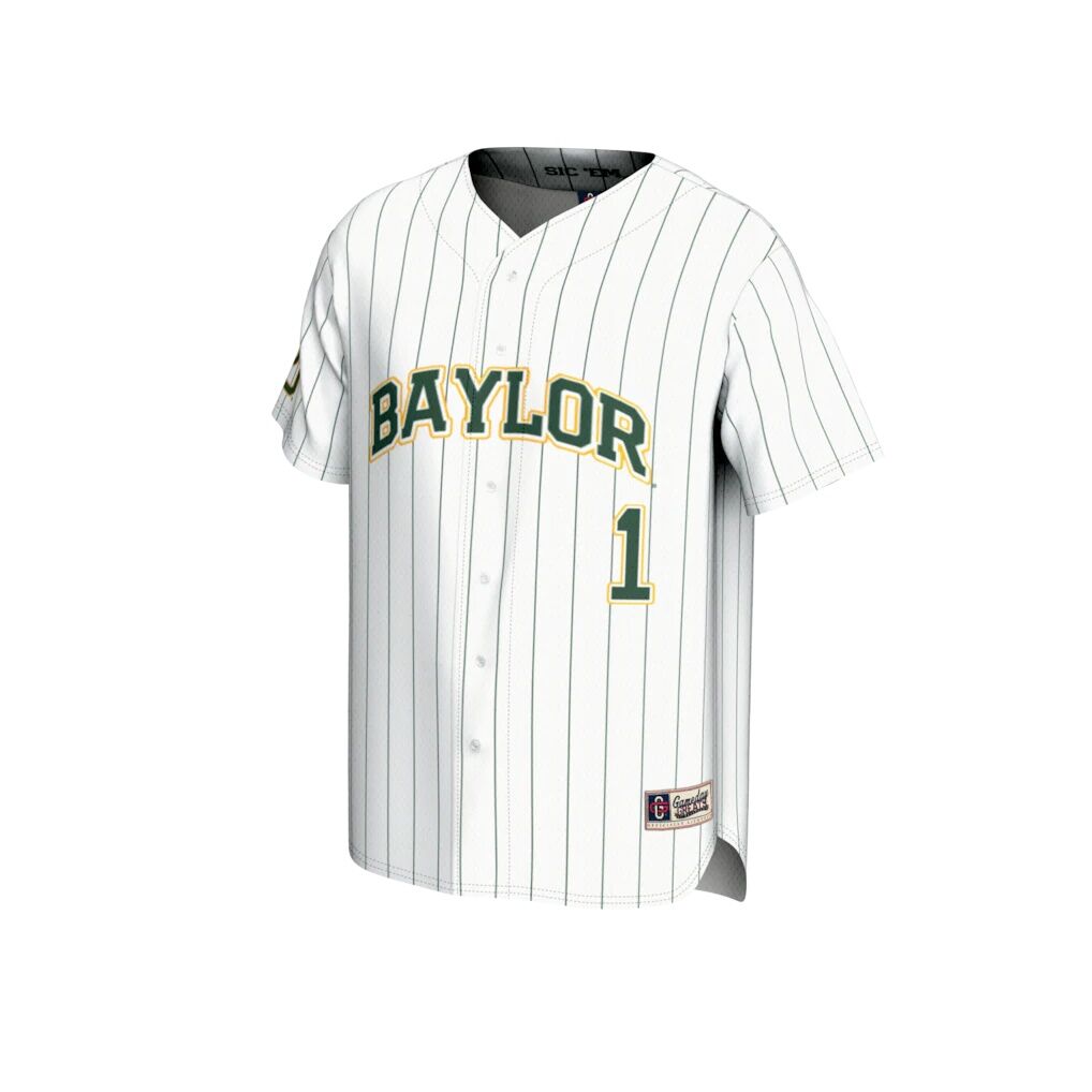 #1 Baylor Bears GameDay Greats Unisex Lightweight Baseball Fashion Jersey