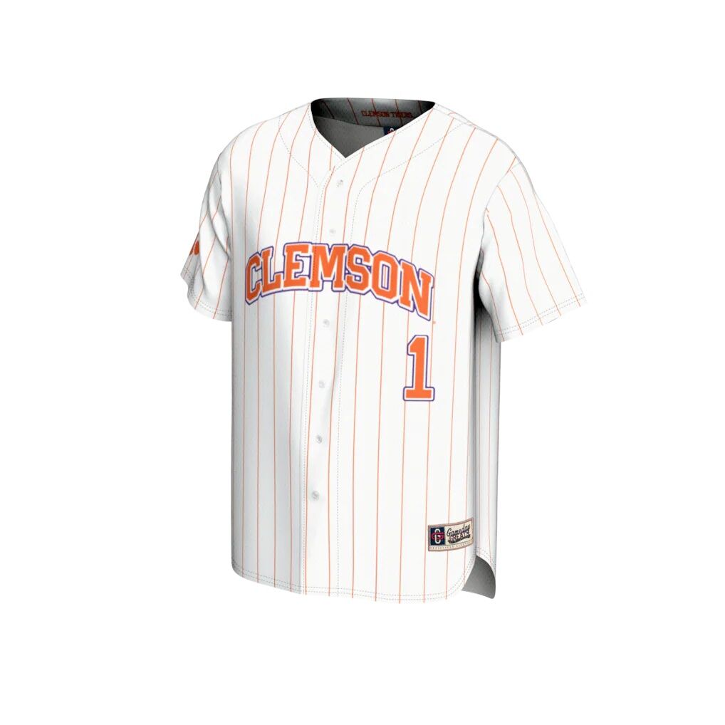 #1 Clemson Tigers GameDay Greats Youth Lightweight Baseball Fashion Jersey