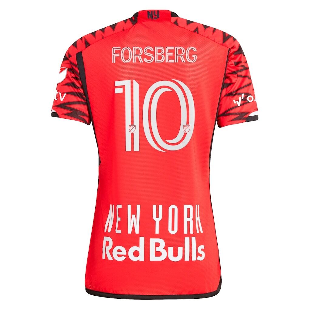 Emil Forsberg New York Red Bulls adidas 2024 Legacy Authentic Player Jersey
