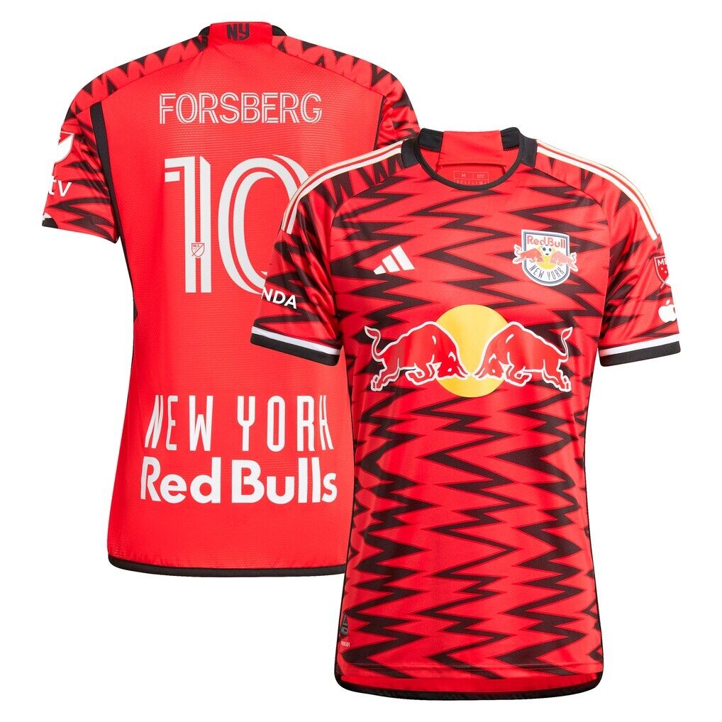 Emil Forsberg New York Red Bulls adidas 2024 Legacy Authentic Player Jersey