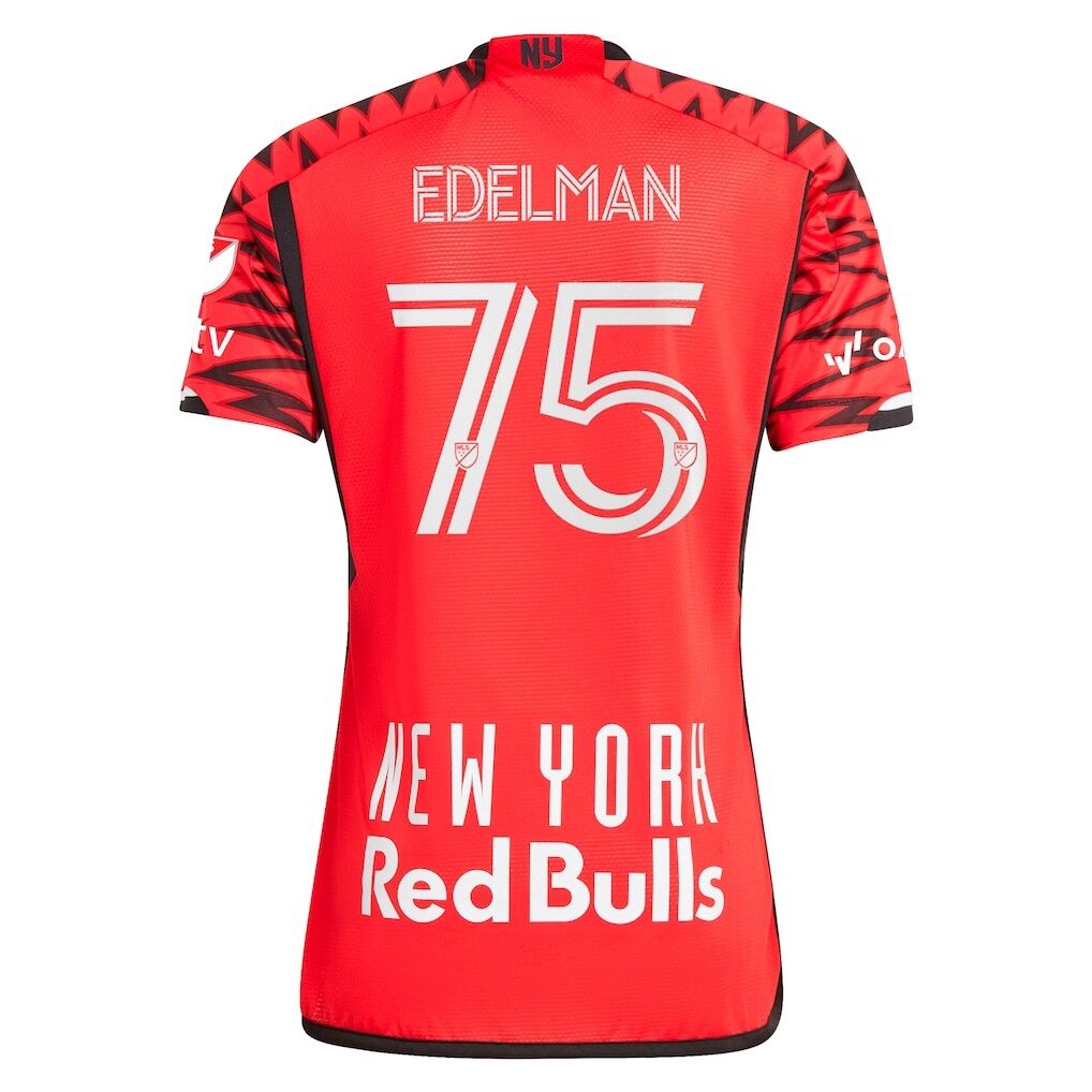 Daniel Edelman New York Red Bulls adidas 2024 Legacy Authentic Player Jersey