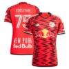 Daniel Edelman New York Red Bulls adidas 2024 Legacy Authentic Player Jersey - Red - Front View