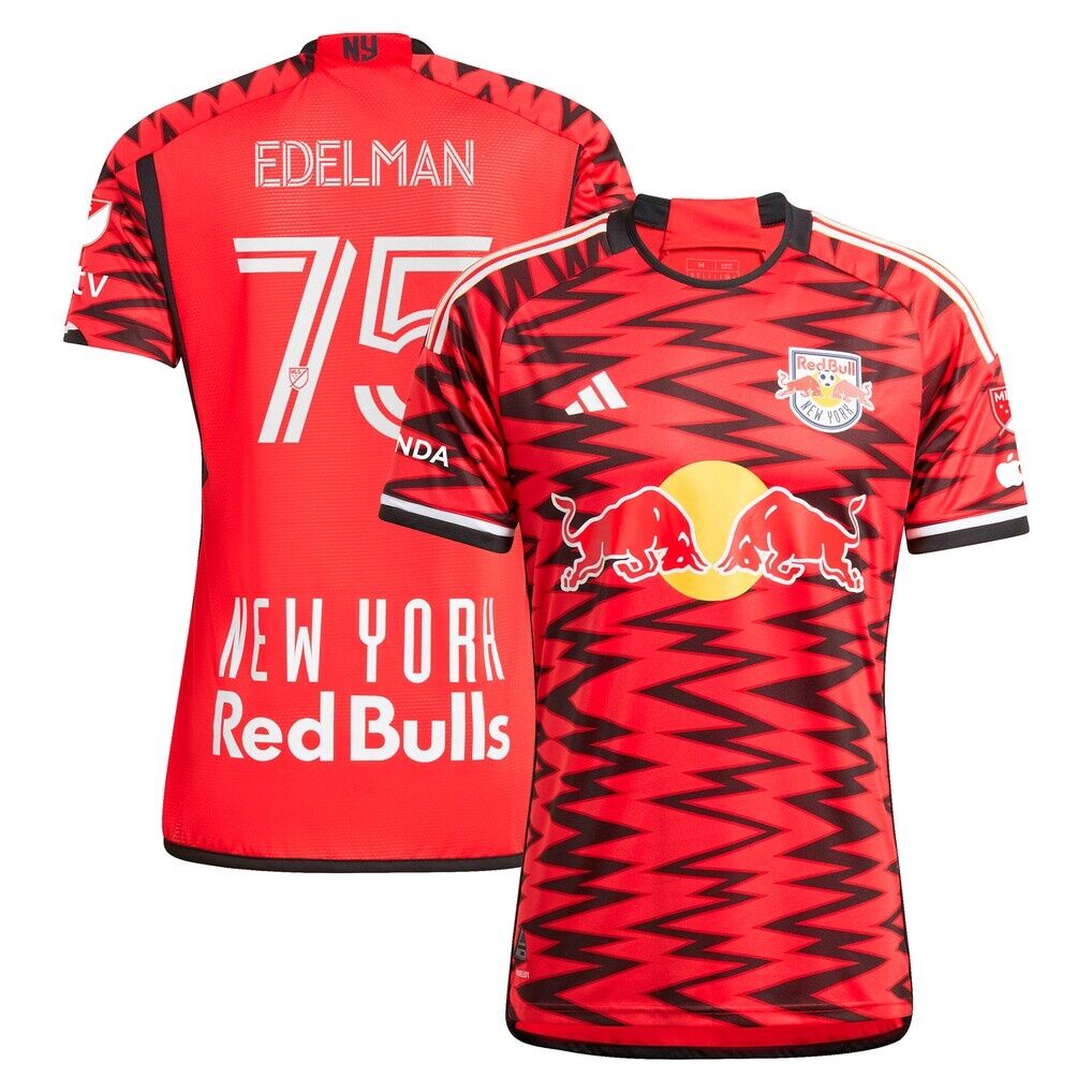 Daniel Edelman New York Red Bulls adidas 2024 Legacy Authentic Player Jersey