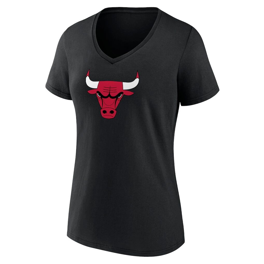 Chicago Bulls Women’s Primary Logo V-Neck T-Shirt