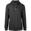 Arizona Diamondbacks Levelwear City Connect Podium Core 2.0 Pullover Hoodie - Black - Side View