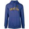 Seattle Mariners Levelwear City Connect Podium Core Logo Pullover Hoodie - - Front View