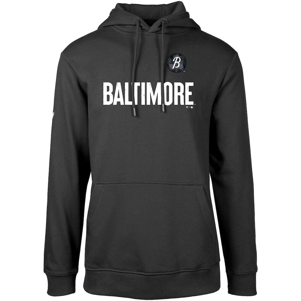 Baltimore Orioles Levelwear City Connect Podium Core Logo Pullover Hoodie