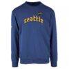 Seattle Mariners Levelwear City Connect Zane Core Logo Pullover Sweatshirt - - Front View
