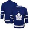 Toronto Maple Leafs Youth Home Replica Jersey - Blue - Front View