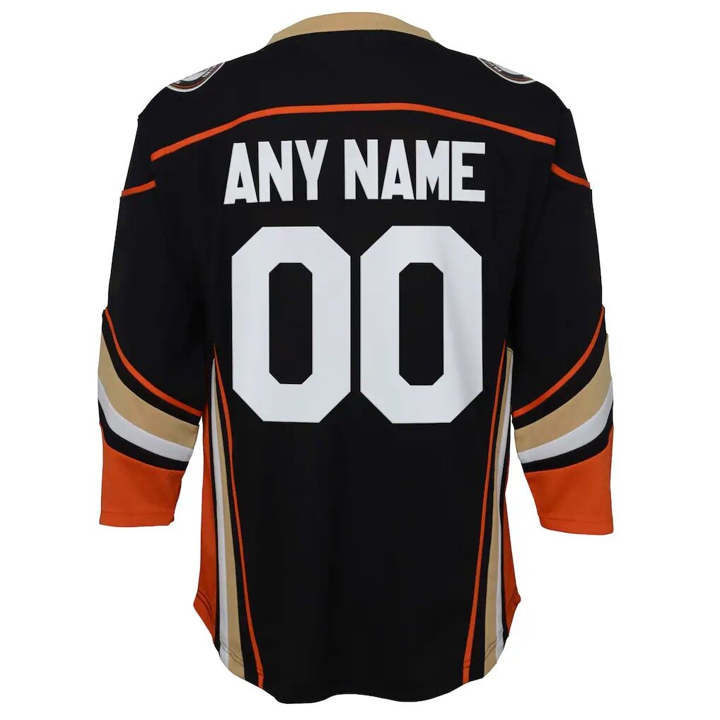 Anaheim Ducks Youth Home Replica Custom Jersey