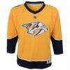 Nashville Predators Youth Home Replica Custom Jersey - Gold - Front View